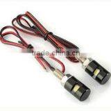 2* White LED Motorcycle, Car License Plate Screw Blot Light