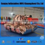 Sunjoy factory price paintball Bunker inflatable tank Army Shooting War Game for sale