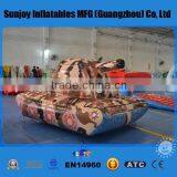 Sunjoy Factory Price Paintball Bunker Inflatable Tank Army Shooting War Game for Sale thumbnail-1