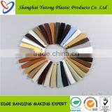 Wood Grain PVC-Wengue Color/Cedro Color Pvc Edge Banding for Home Furniture thumbnail-2
