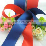 Wholesale 2" Inch 50mm Width Wire Edges Polyester Satin Ribbon for Garment Accessory thumbnail-3
