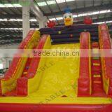 Cute Duck Inflatable Dry Slide for Amusement Park