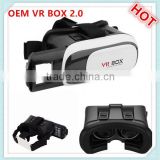 New Hot vr box 2.0 version virtual reality 3d vr box 2.0 vr controller
