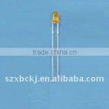 3mm Orange Color Circular LED Diode