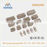 HDD-042-MC, Copper Alloy Material Industrial 42 Pins Current 10A Ip65 Waterproof Heavy Duty Connector,Male Crimp Terminal thumbnail-6