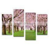Sakura Cherry Blossom Canvas Prints Pink Flowers Wall Art thumbnail-1