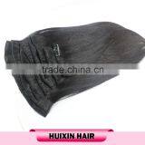 Silky Straight Wave Bohemian Remy Clip In Human Hair Extensions For Wholesales thumbnail-6
