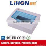 238*178*63 Size 8 Way Indoor Flush Mount Electric Distribution Box Plastic thumbnail-2