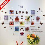 Drop Ship Love Wallpaper Funia Photo Frame Love Photo Frame Mother Love Painting Wpc Decking for Wedding Decoration Home Decor thumbnail-1