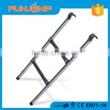 FUNJUMP Adjustable 2 step climb ladder / safety ladders for trampolines