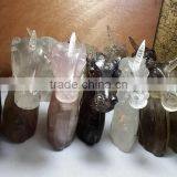 Wholesale Polished Crystal Gift Items Unicorn ,Carving Stone for Crafts thumbnail-3