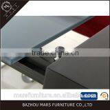 Wholesale Metal Glass Extendable Dinning Table thumbnail-6