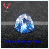 Brilliant AAA Synthetic Spinel 120# Trillion Shape 9X9mm Spinel Gems thumbnail-2