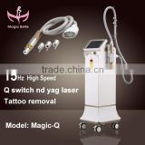 New Design In 2015! 15Hz High Speed Q Switched Tattoo Removal Laser Machine Nd Yag Laser/nd:yag Laser/yag Laser Tattoo Hair Removal Machine Laser Machine For Tattoo Removal