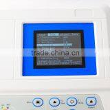 12 Lead Resting 5 Inch 3 Channel Color LCD ECG Machine Electrocardiograph EKG-903A CE ISO Approved thumbnail-4