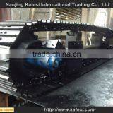 Steel Rubber Track Undercarriage / Crawler Undercarriage Spare Part / Rubber Steel Track Chassis From 0.5Ton to 120Ton thumbnail-2