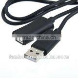 650mm Wifi USB Extension Cable Kable For Xbox 360 Xbox360 Console Kinect