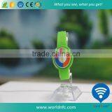 ISO18000-6c UHF Alien H3 Read-write RFID Pvc Wristband/ RFID Bracelet thumbnail-2