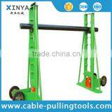 10T Hydraulic Cable Reel Carrier Cable Reel Lifting Stand thumbnail-2