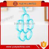 Flower Shaped Scarf Shawl Tie Hanger/Holder/Organizer-Blue thumbnail-1