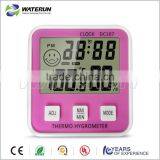 Digital Wireless Thermometer+Clock+Hygrometer thumbnail-2