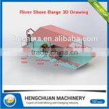 China Mini Auto Self Propelled Sand Transportation Barge/boat for Sale thumbnail-5