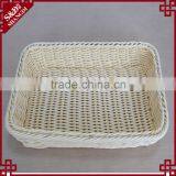 Food Safe Grade Woven Bread Tray Rattan Basket