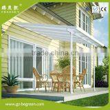 Outdoor Easy Fixed Solid Polycarbonate Gazebo Shed for Balcony Terrace thumbnail-5