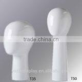 Abstract Faceless Wooden Mannequin Head for Hat Display thumbnail-4