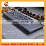 Black Slate Stone Tea Tray With Top Quality thumbnail-5