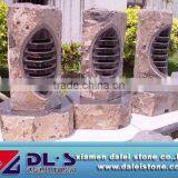 Landscape natural stone lamp