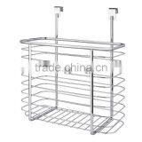 2016 Wholesale Iron Wire Over Cabinet Door Kitchen Storage Basket thumbnail-6