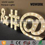 DIY Large Led Lighted Metal Iron Alphabet Letters thumbnail-3