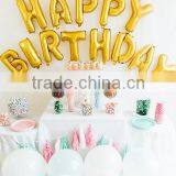 Kids Birthday Golden Party Banner Decorations thumbnail-3