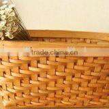 East Basket Type Cheap Bamboo Folding Fruit Basket thumbnail-2