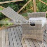 Alum Frame Outdoor Rattan Chair thumbnail-1