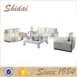 Guangzhou Furniture Leather Living Room Sofas, u Shaped Sectional Sofa, White Leather Sofa 975 thumbnail-1