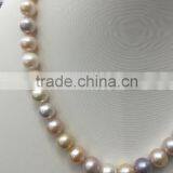 Wholesale 10-11mm Colorful Freshwater Pearl Necklace thumbnail-3