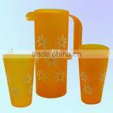 1.5L Hotel Using FDA Plastic Drinking Pitcher Set