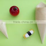 100% High Quality Wooden Cones,cream cones,China manufacturer