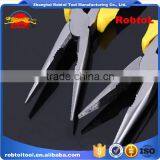 8" Germany Type Combination Plier Long Nose Needle Industrial Linemen High Leverage Wire Cable Cutting thumbnail-4