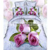 Mickey Mouse Queen Cartoon 3d 100% Cotton Bedding Sets 4pcs Include 1pc Duvet Cover 1pc Bed Sheet 2 Pcs Pillowcases for Kids. thumbnail-3