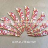 2017 Popular Fancy Arrow Vanes Fletchings For DIY Arrows --500PCS Can Custom thumbnail-5