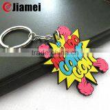Promotional Wholesale Pvc Keyring Custom Rubber Keychain
