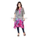 Custom 100% Polyester Print Beach Kaftan 2016/Woman Resort Wear From India thumbnail-3