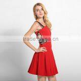 Maxnegio Sexy Club Pleat Lace up Prom Dress thumbnail-6