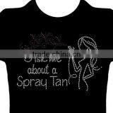 Spray Tanning Technician Rhinestone Decals thumbnail-1