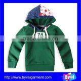 Bulk Sale Childrens Printing Hoodies Fleece Crewneck Fitted Hoodie Sweatshirts 200G thumbnail-3