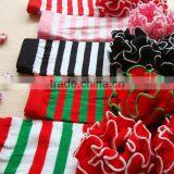 Baby Leg Warmer Christmas Stripe Leggings With Ruffle Baby Winter Leg Warmer thumbnail-1