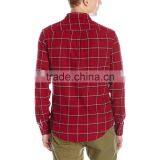2016 New Fashion Latest Red Flannel Shirt Designs for Men thumbnail-2